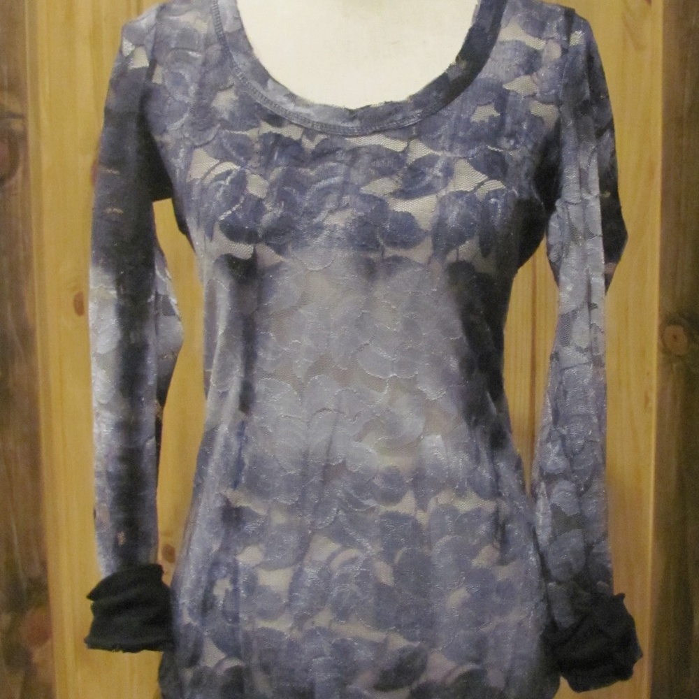 BKE Boutique Lace Long Sleeve